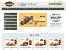 Tablet Screenshot of levesaborcuritiba.com.br